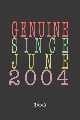 Book cover for Genuine Since June 2004