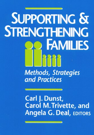 Book cover for Supporting and Strengthening Families