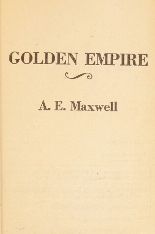 Cover of Golden Empire