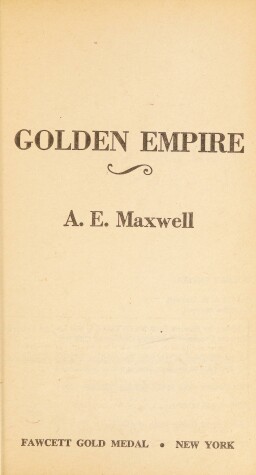 Book cover for Golden Empire