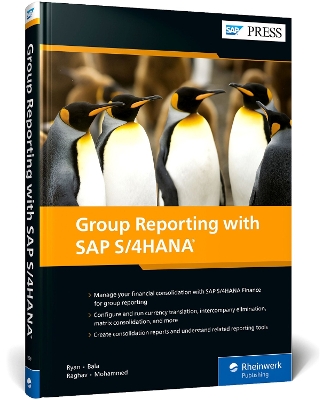 Book cover for Group Reporting with SAP S/4HANA