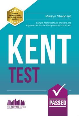 Book cover for Kent Test: 100s of Sample Test Questions and Answers for the 11+ Kent Test