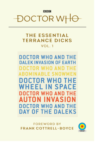Book cover for The Essential Terrance Dicks Volume 1