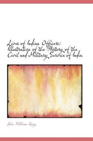 Cover of Lives of Indian Officers