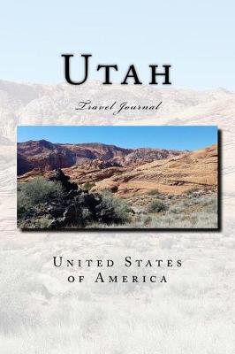 Book cover for Utah USA Travel Journal