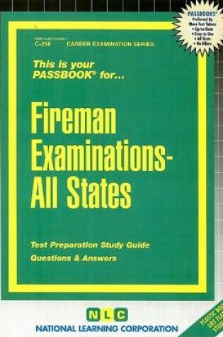 Cover of Fireman Examinations-All States