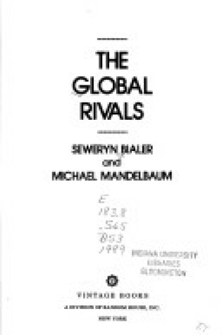 Cover of Global Rivals