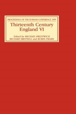 Book cover for Thirteenth Century England VI