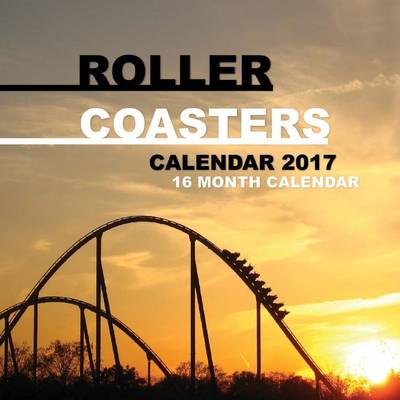 Book cover for Roller Coasters Calendar 2017