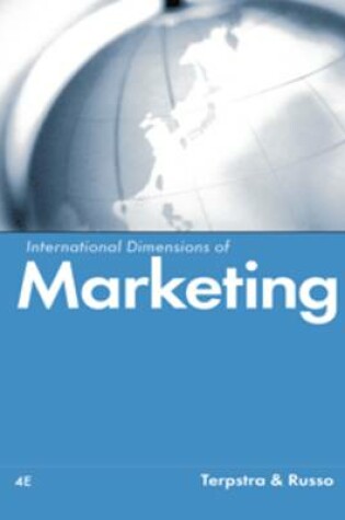 Cover of International Dimensions of Marketing