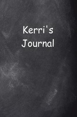 Cover of Kerri Personalized Name Journal Custom Name Gift Idea Kerri