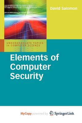 Cover of Elements of Computer Security