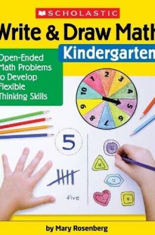 Cover of Write & Draw Math: Kindergarten