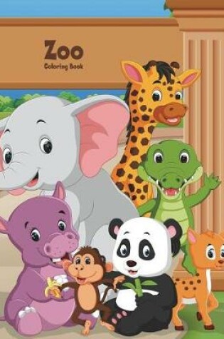 Cover of Zoo Coloring Book 1