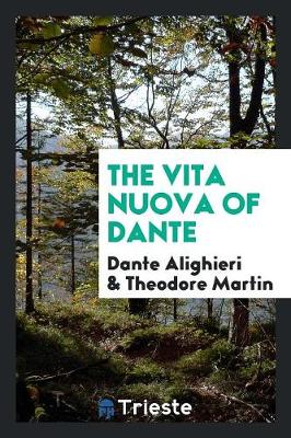 Book cover for The Vita Nuova of Dante