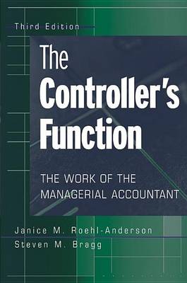 Book cover for The Controller's Function: The Work of the Managerial Accountant