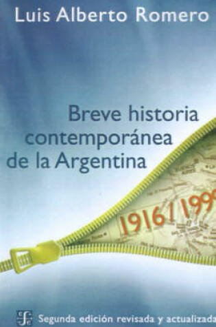 Cover of Breve Historia Contemporanea de la Argentina