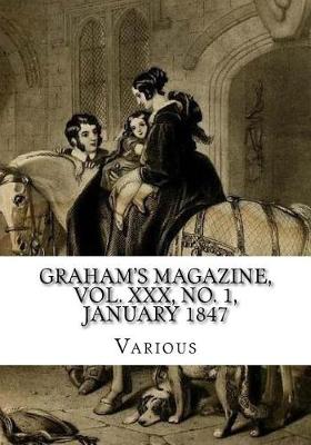 Book cover for Graham's Magazine, Vol. XXX, No. 1, January 1847