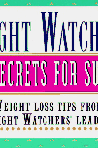 Cover of Weight Watchers 101 Secrets for Success