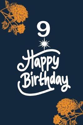 Book cover for 9 happy birthday