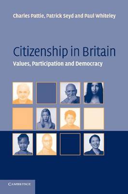 Book cover for Citizenship in Britain: Values, Participation and Democracy