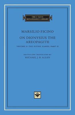 Cover of On Dionysius the Areopagite