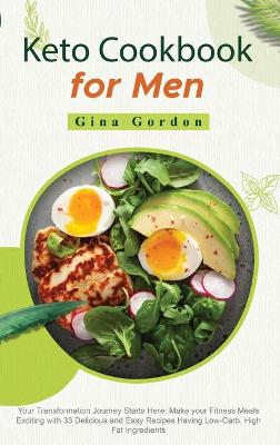 Book cover for Keto Cookbook for Men