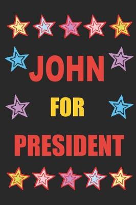 Book cover for John for President