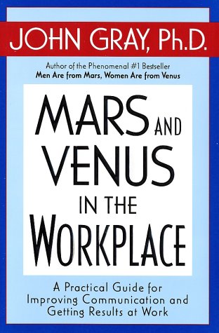 Book cover for Mars and Venus in the Workplace