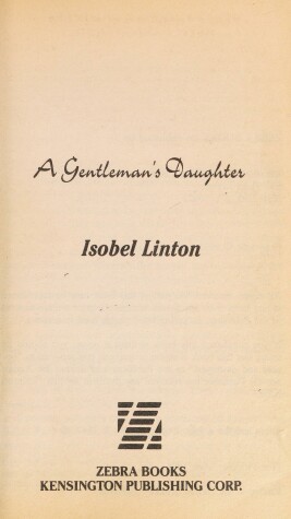 Book cover for A Gentleman's Daughter