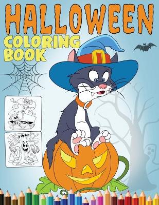 Cover of Halloween Coloring Book