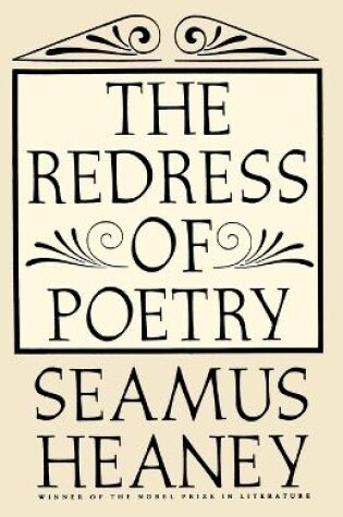 Cover of The Redress of Poetry