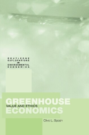 Cover of Greenhouse Economics