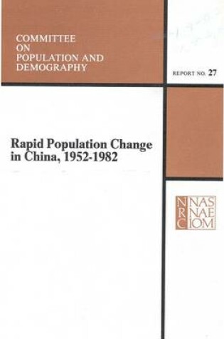 Cover of Rapid Population Change in China, 1952-1982