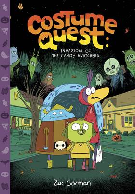 Book cover for Costume Quest: Invasion of the Candy Snatchers