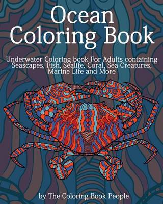 Book cover for Ocean Coloring Book