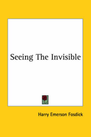 Cover of Seeing the Invisible