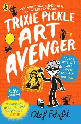 Book cover for Trixie Pickle Art Avenger