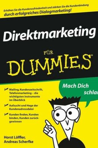 Cover of Dialogmarketing für Dummies