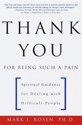 Book cover for Thank You for Being Such a Pain