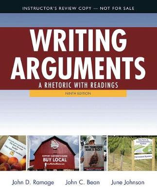 Book cover for Instructor's Review Copy for Writing Arguments