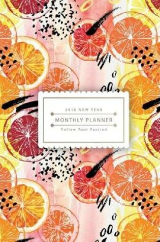 Cover of 2018 New Year Monthly Planner