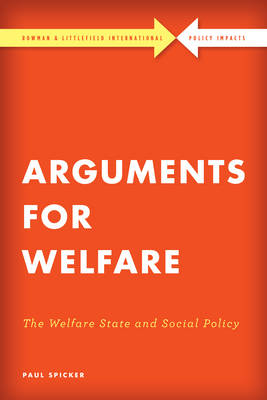 Book cover for Arguments for Welfare