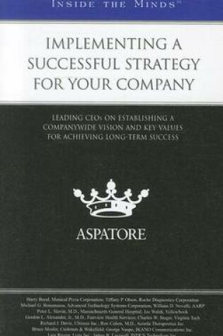 Cover of Implementing a Successful Strategy for Your Company