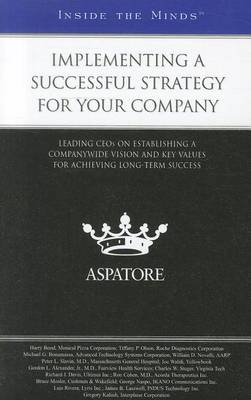 Book cover for Implementing a Successful Strategy for Your Company