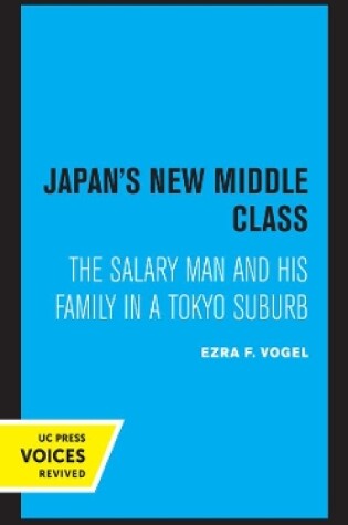 Cover of Japan's New Middle Class
