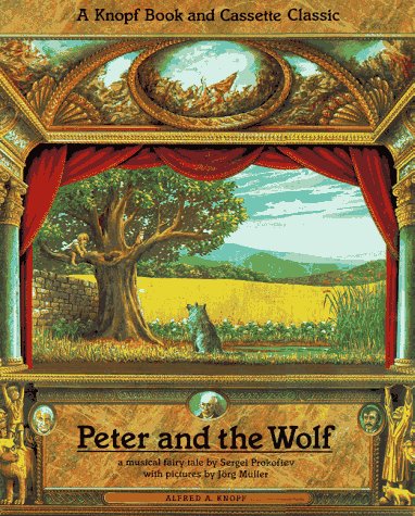 Book cover for Peter and the Wolf