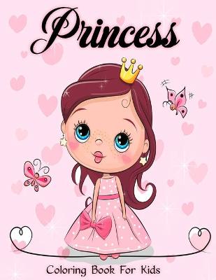 Book cover for Princess Coloring Book