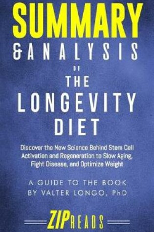 Cover of Summary & Analysis of The Longevity Diet