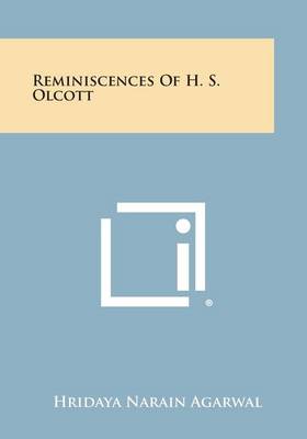 Book cover for Reminiscences of H. S. Olcott